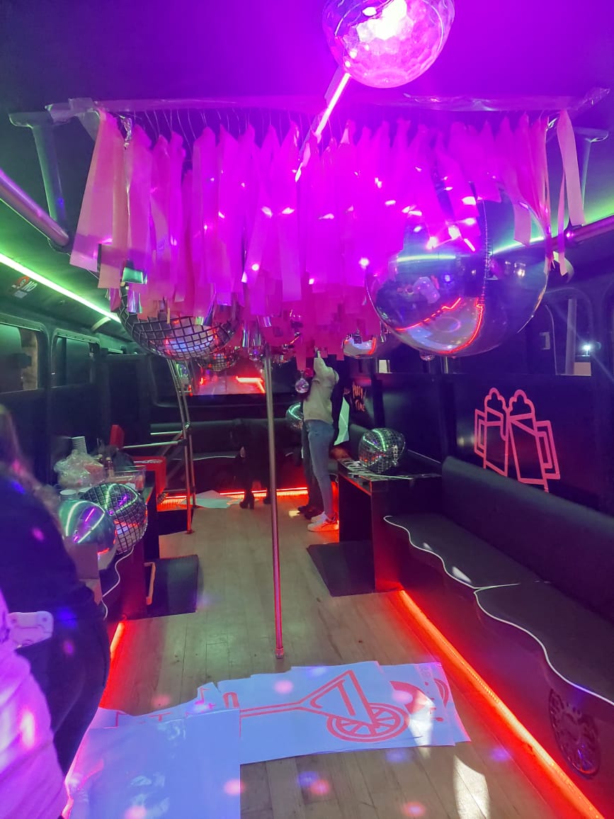 Fiesta autobus xv años