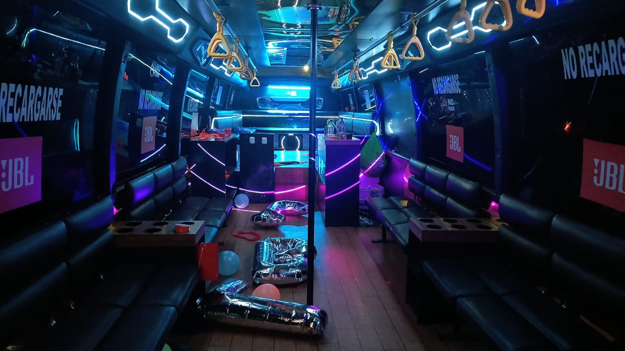 Decorado de party bus